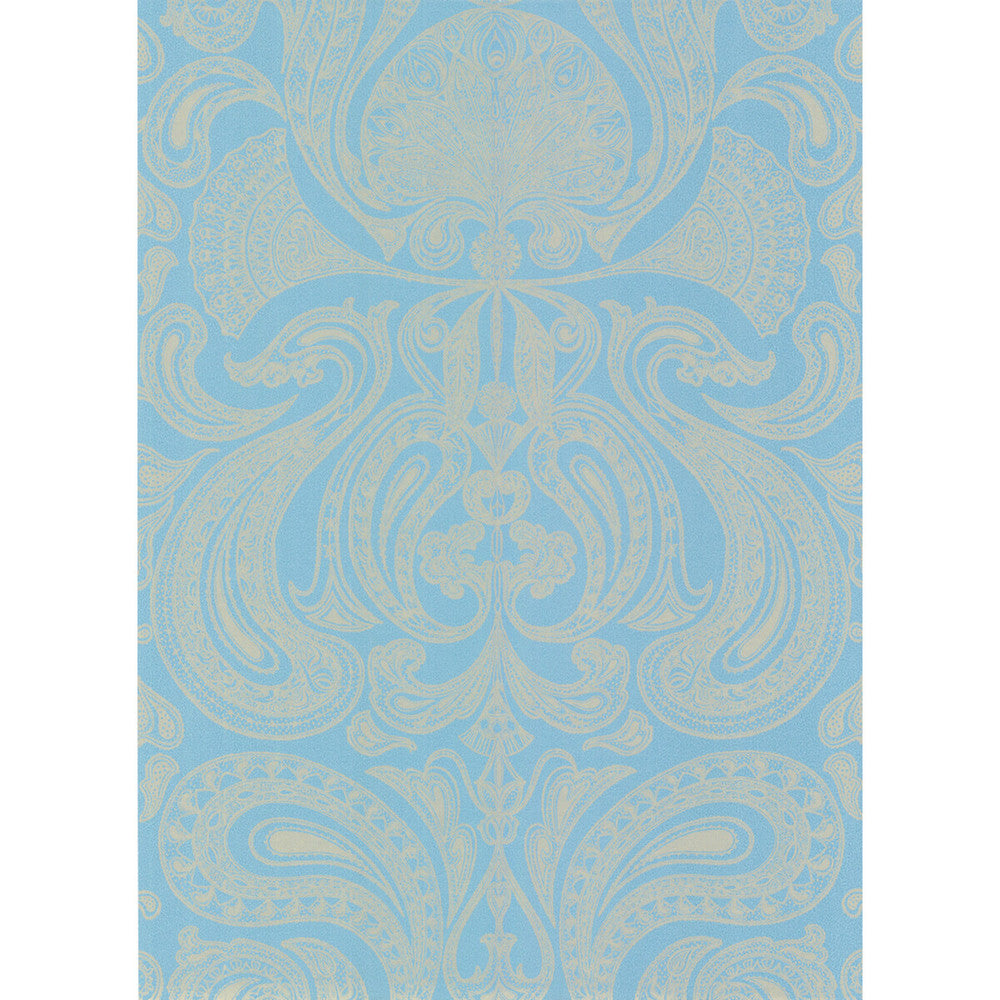 Malabar Turquoi by Cole & Son Designer Wallcovering COLE & SON NEW CONTEMPORARY PAPER - 100% United Kingdom - Horizontal: 0 and Vertical: 28.5 20.5 - Swanky Fabrics -