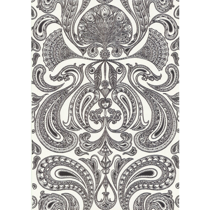 Malabar White/B by Cole & Son Designer Wallcovering COLE & SON NEW CONTEMPORARY PAPER - 100% United Kingdom Horizontal: 0 and Vertical: 28.5 20.5 - Swanky Fabrics -