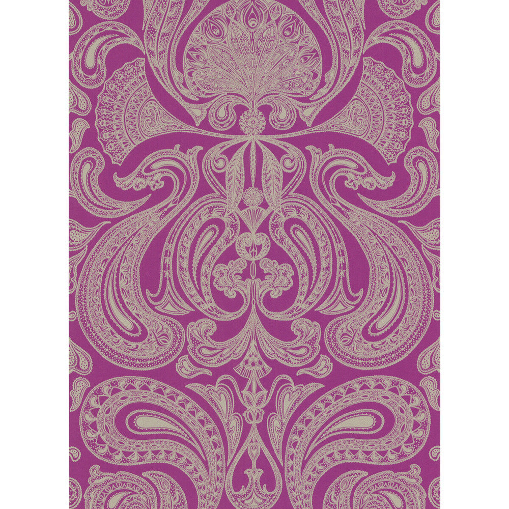 Malabar Mauve/G by Cole & Son Designer Wallcovering COLE & SON NEW CONTEMPORARY PAPER - 100% United Kingdom Horizontal: 0 and Vertical: 28.5 20.5 - Swanky Fabrics -
