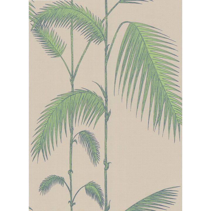 Palm Leaves Taupe/G by Cole & Son Designer Wallcovering COLE & SON NEW CONTEMPORARY PAPER - 100% United Kingdom Horizontal: 0 and Vertical: 28.5 20.5 - Swanky Fabrics -