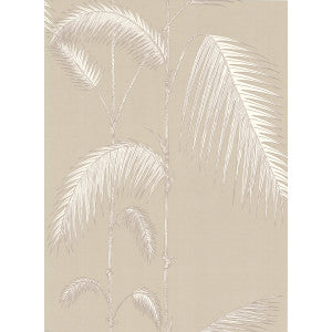 Palm Leaves Taupe/W by Cole & Son Designer Wallcovering
