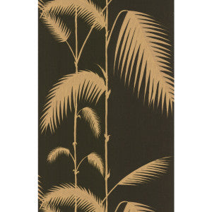 Palm Leaves Black/T by Cole & Son Designer Wallcovering