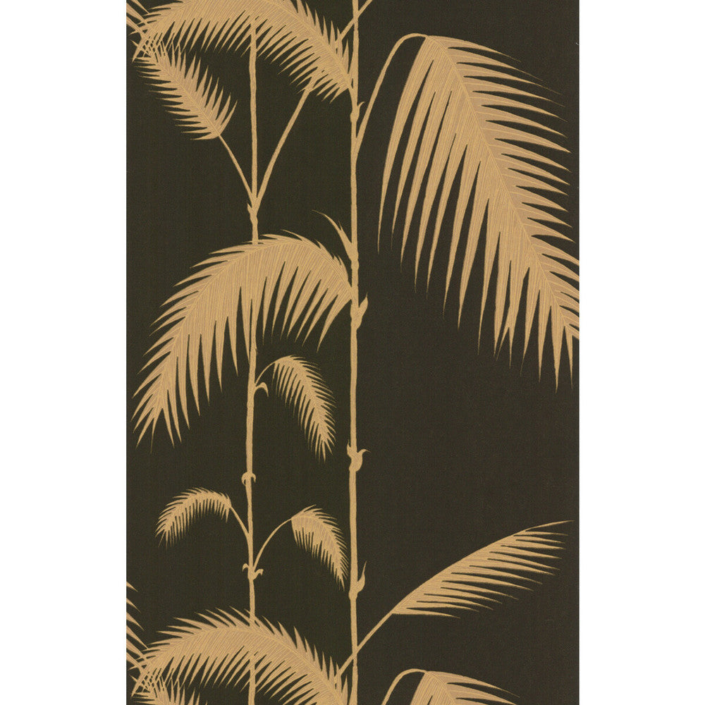 Palm Leaves Black/T by Cole & Son Wallcovering Cole & Son Wallcovering Palm Leaves Black/TWallcovering COLE & SON NEW CONTEMPORARY PAPER - 100% United Kingdom </p><p>Repeat: H: 20.5, V: 28.3 20.5 - Fabric Carolina -