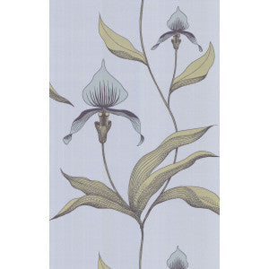 Orchid Blue Gr by Cole & Son Designer Wallcovering