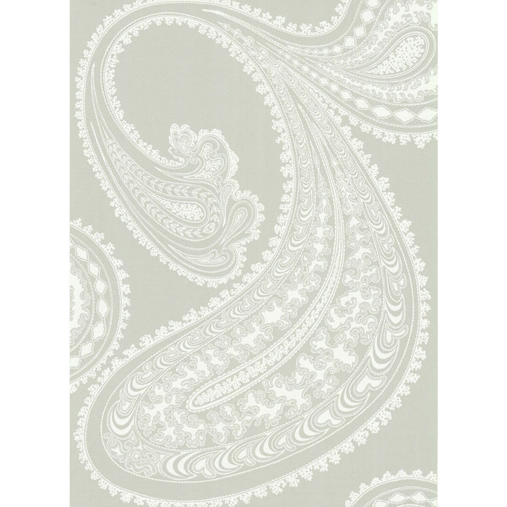Rajapur White/Gy by Cole & Son Wallcovering Cole & Son Wallcovering Rajapur White/GyWallcovering COLE & SON NEW CONTEMPORARY PAPER - 100% United Kingdom </p><p>Repeat: H: 21, V: 30 20.5 - Fabric Carolina -