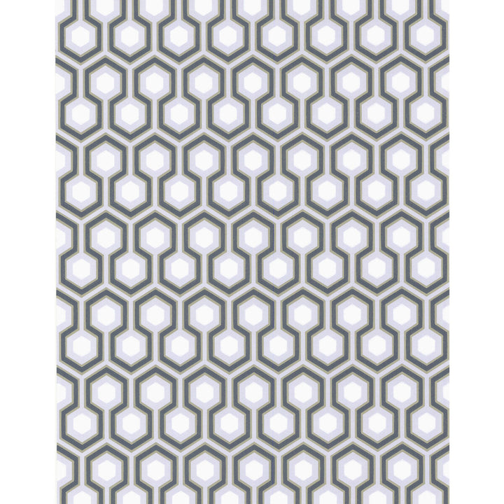 Hicks' Hexagon Sage/Gr by Cole & Son Wallcovering Cole & Son Wallcovering Hicks' Hexagon Sage/GrWallcovering COLE & SON NEW CONTEMPORARY PAPER - 100% United Kingdom </p><p>Repeat: H: 20.5, V: 4 20.5 - Fabric Carolina -