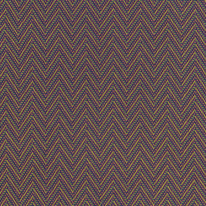 Chelsea Chevron Peacock 67043 by Schumacher Designer Fabric