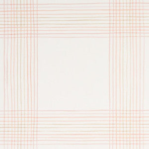 Minerva Plaid Pink 5012372 by Schumacher Designer Wallpaper