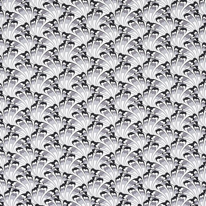 Gotham Swing Charcoal 5012530 by Schumacher Designer Wallpaper Cristina Buckley 27.0" - Swanky Fabrics -