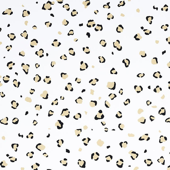 Wild At Heart Safari Ivory 5012550 by Schumacher Designer Wallpaper Cristina Buckley 27.0" - Swanky Fabrics -