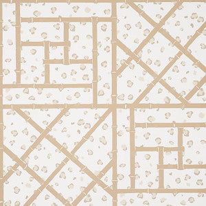 Fancy Beast Sand 5012563 by Schumacher Designer Wallpaper