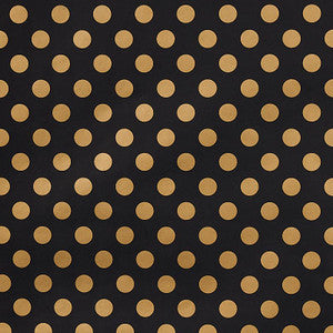Lady Black & Gold 5012612 by Schumacher Designer Wallpaper