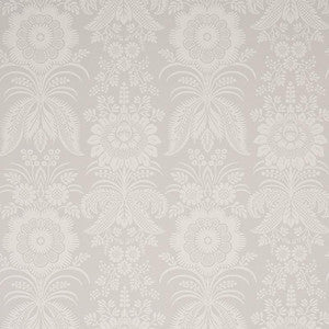Greta Grey 5012721 by Schumacher Designer Wallpaper