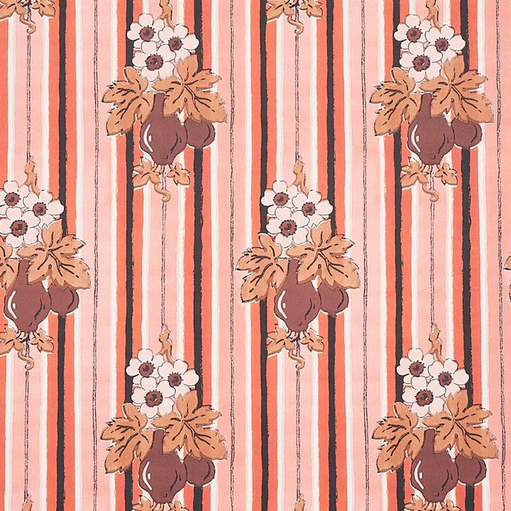 Turnip Carnation 5012911 by Schumacher Designer Wallpaper Cabana 13.5" - Swanky Fabrics -