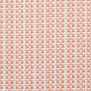 Rustic Basketweave Coral 73884 by Schumacher Designer Fabric