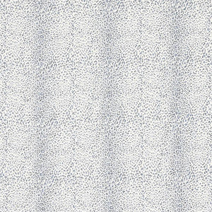 Mini Leopard Outdoor Navy 75434 by Schumacher Designer Fabric