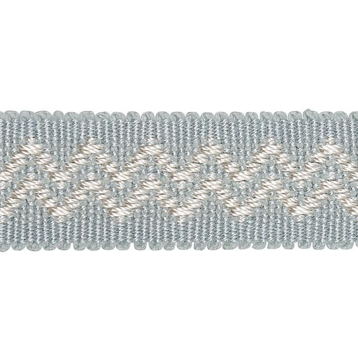 Ebba Tape Sky 80290 by Schumacher Designer Trim New Traditional - Swanky Fabrics -