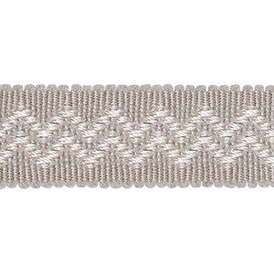 Ebba Tape Dove 80291 by Schumacher Designer Trim