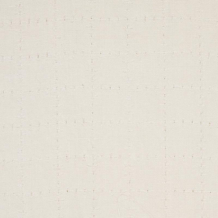 Elin Check Ivory 80410 by Schumacher Designer Fabric New Traditional 2.0" - Swanky Fabrics -