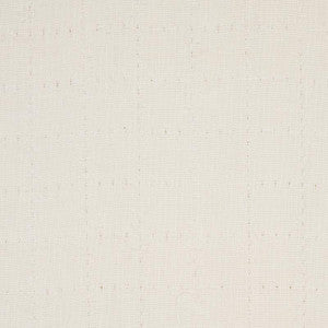 Elin Check Ivory 80410 by Schumacher Designer Fabric