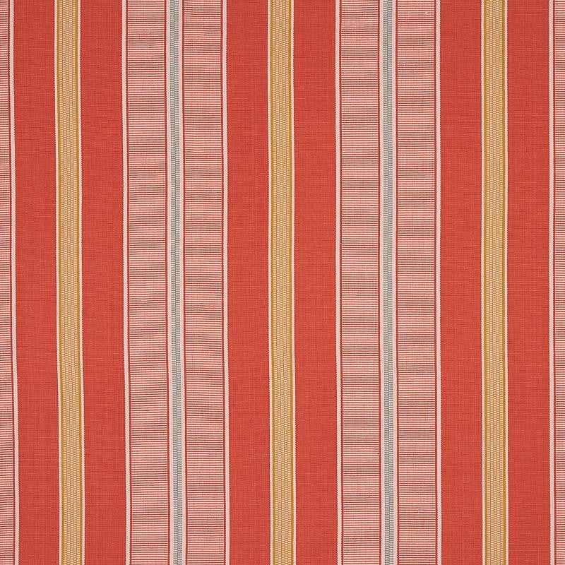 Scoop Hand Woven Stripe Parasol 80813 by Schumacher Designer Fabric A Rum Fellow Hand Wovens 11.25" - Swanky Fabrics -
