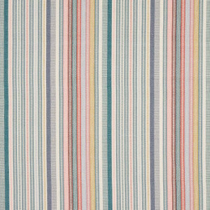 Ripple Hand Woven Stripe Mineral 80822 by Schumacher Designer Fabric