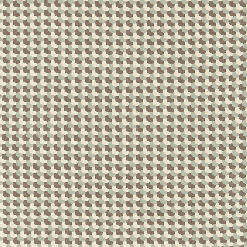 Crosstown Weave Haze 67103 by Schumacher Designer Fabric CHROMA COTTON 100% INDIA </p><p>Repeat: Horizontal: 1" (3CM) and Vertical: 1" (3CM) 53 - Swanky Fabrics -