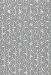 Kaleidoscope Smoke 67210 by Schumacher Designer Fabric