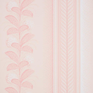 Hydrangea Drape Blush 5004458 by Schumacher Designer Wallpaper