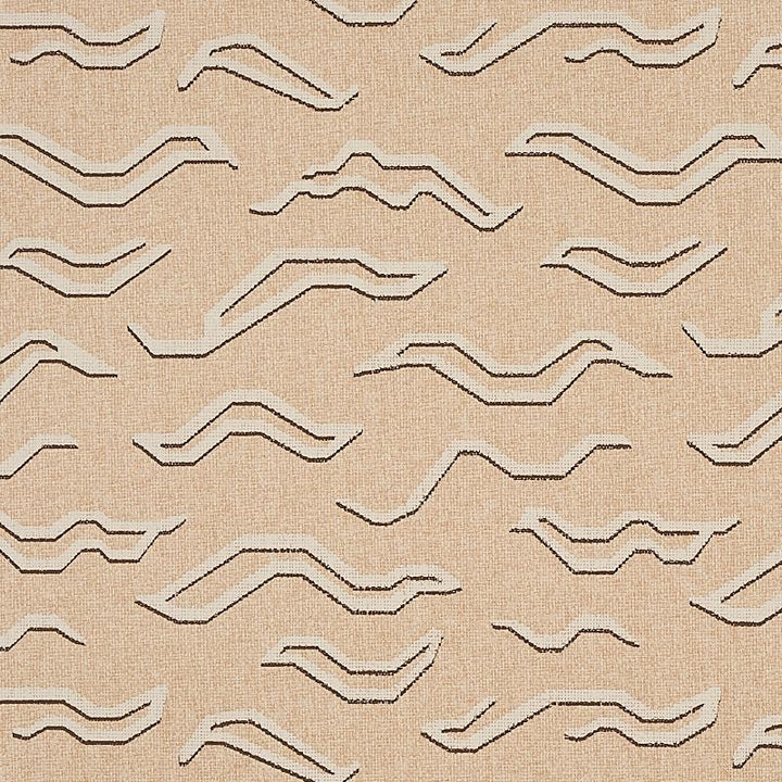 Kata Paperweave Oatmeal 5013110 by Schumacher Designer Wallpaper Tapis - Swanky Fabrics -