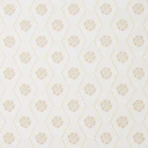 Hive Bloom Sand 5013162 by Schumacher Designer Wallpaper