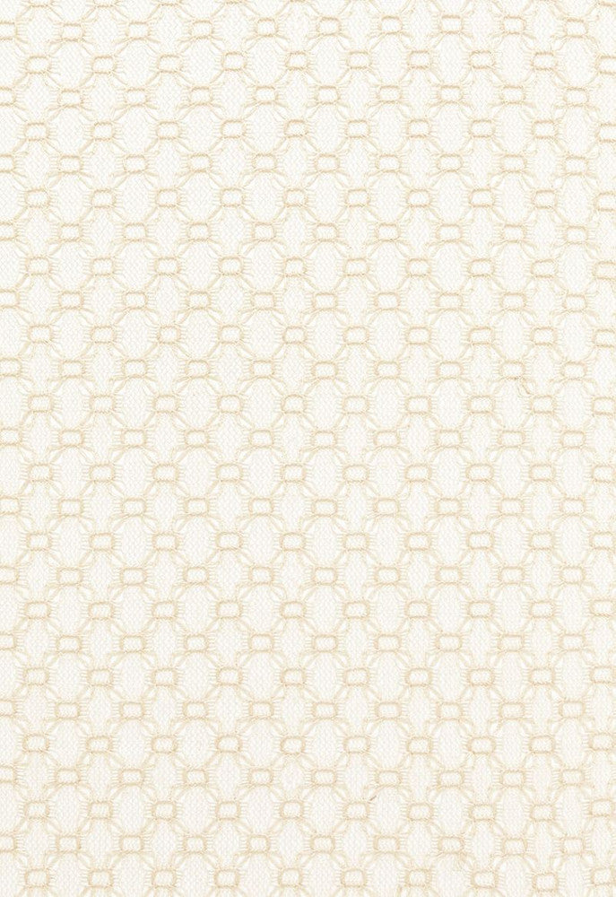 Cumulus Sheer Ivoire 67301 by Schumacher Designer Fabric Au-Naturel 70% Linen, 25% Cotton, 5% Viscose - Horizontal: 1.125 and Vertical: 2.25 54.375 - Swanky Fabrics -