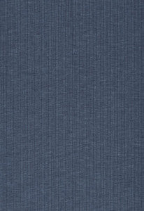 Cascade Stripe Indigo 67390 by Schumacher Designer Fabric