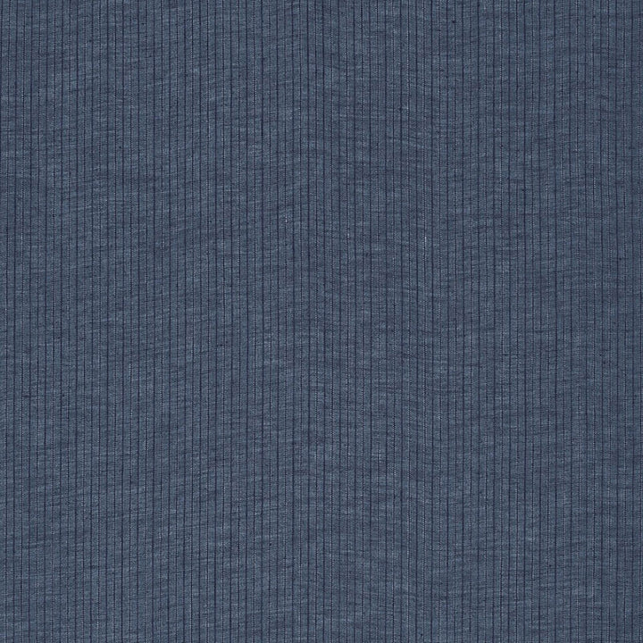 Cascade Stripe Indigo 67390 by Schumacher Designer Fabric ESSENTIALS: SHEERS & CASEMENTS I See Sample ITALY . </p><p>Repeat: Horizontal: 5/8" (2CM) and Vertical: - 121" WIDE (307CM) - Swanky Fabrics -