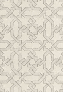 Cordoba Embroidery Pearl 67572 by Schumacher Designer Fabric