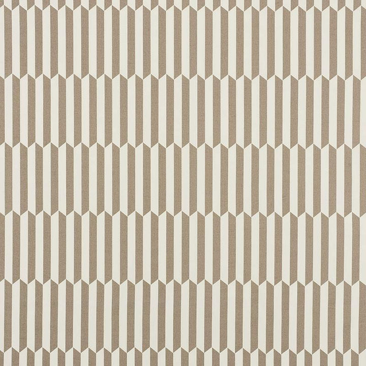 Maxwell Taupe 176400 by Schumacher Designer Fabric Clique 6.0" - Swanky Fabrics -