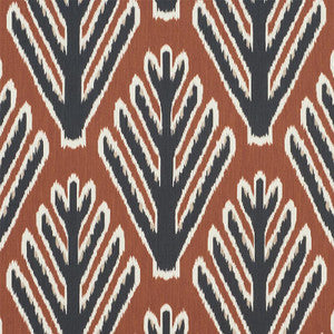 Bodhi Tree Brown & Black 178562 by Schumacher Designer Fabric