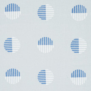 Ando Hand Block Print Chambray 180000 by Schumacher Designer Fabric