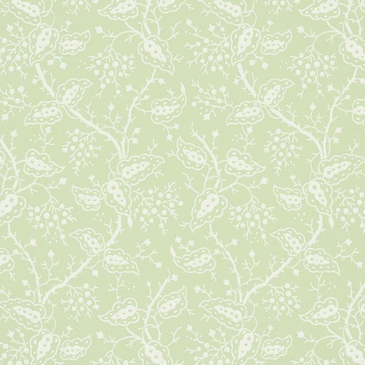 Darby Leaf 5010181 by Schumacher Designer Wallpaper Wallflowers 6.75" - Swanky Fabrics -