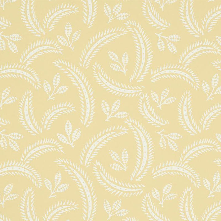 Delia Buttercup 5010352 by Schumacher Designer Wallpaper Wallflowers 6.75" - Swanky Fabrics -