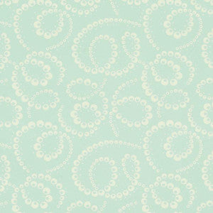 Dorian Seafoam 5010362 by Schumacher Designer Wallpaper