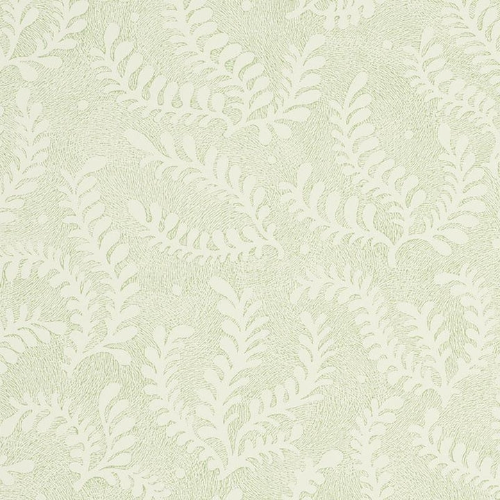 Etched Fern Leaf 5010381 by Schumacher Designer Wallpaper Wallflowers 13.5" - Swanky Fabrics -