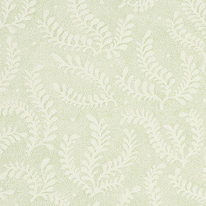 Etched Fern Leaf 5010381 by Schumacher Designer Wallpaper