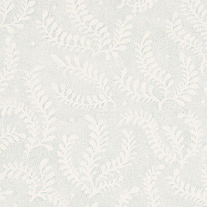 Etched Fern Sky 5010382 by Schumacher Designer Wallpaper