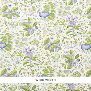 Pomegranate Botanical Purple 5010440 by Schumacher Designer Wallpaper