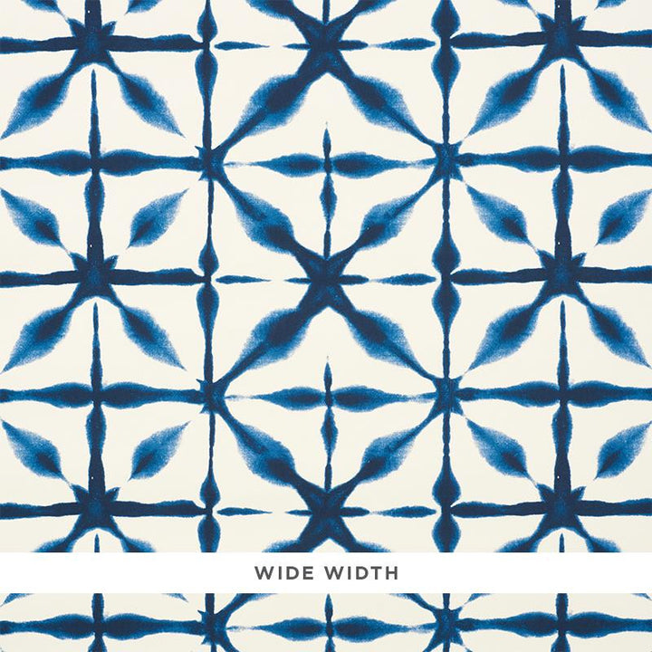 Andromeda Blue 5010570 by Schumacher Designer Wallpaper Signature Schumacher 18.0" - Swanky Fabrics -