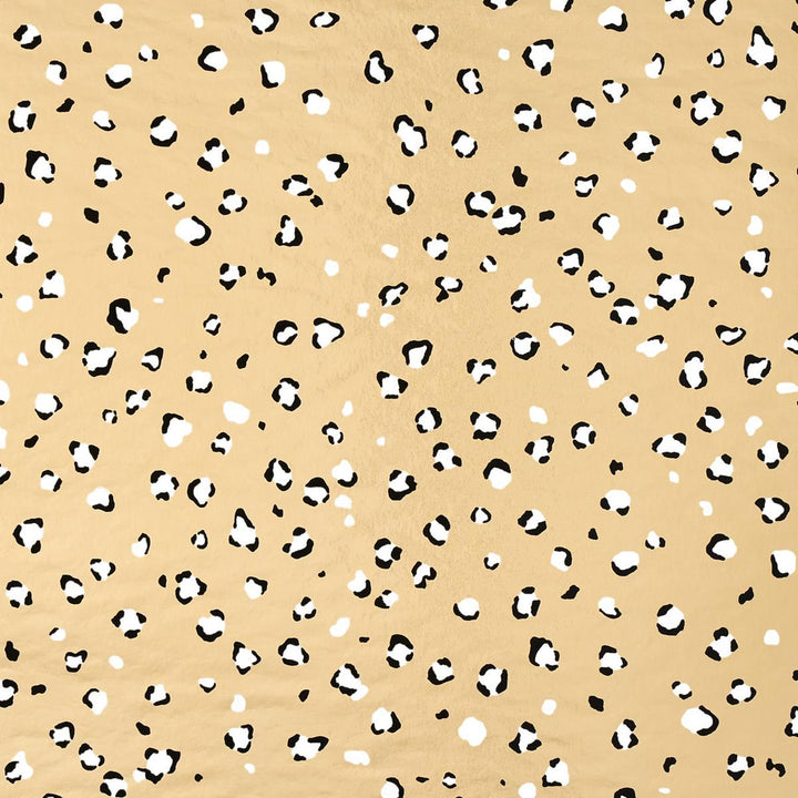 Wild At Heart Metallic Glam Gold 5012750 by Schumacher Designer Wallpaper Cristina Buckley 27.0" - Swanky Fabrics -