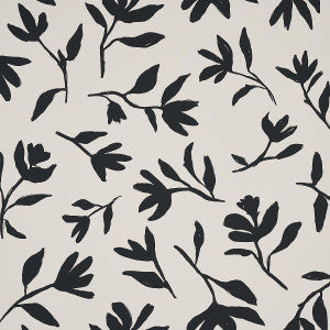 Laurel Black 5013071 by Schumacher Designer Wallpaper