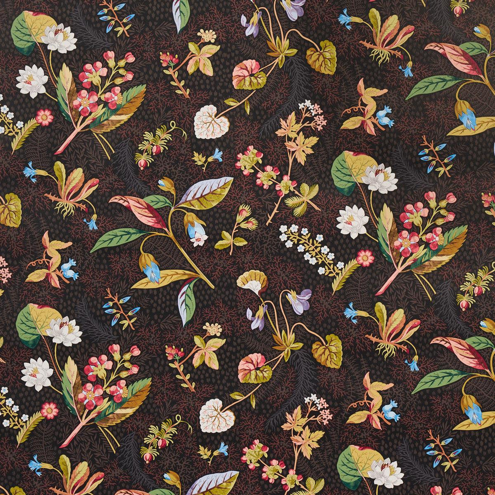 Blackwell Noir 5013222 by Schumacher Designer Wallpaper Schumacher Classics 18.0" - Swanky Fabrics -