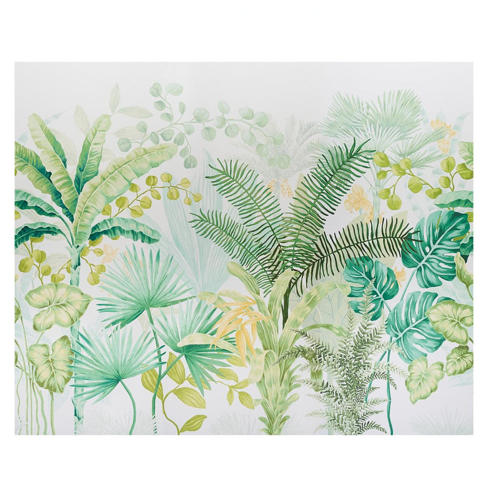 Big Tropical Green 5013270 by Schumacher Designer Wallpaper Panels Collection 162.0" - Swanky Fabrics -